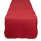 DII® 72" Cranberry Quilted Farmhouse Table Runner